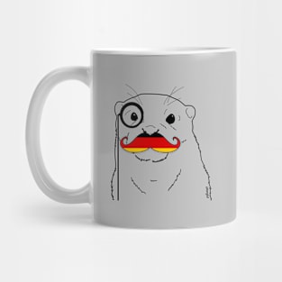 Mustache Flag Germany Mug